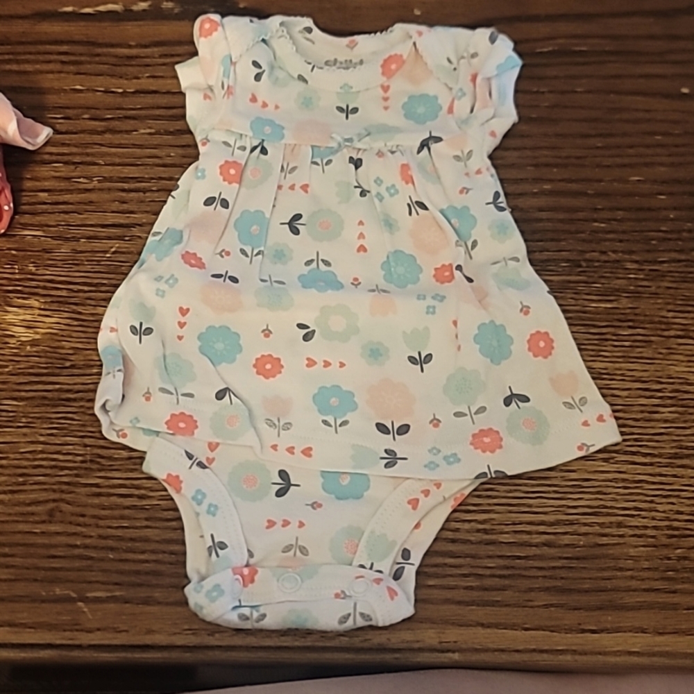 Baby onsie with skirt